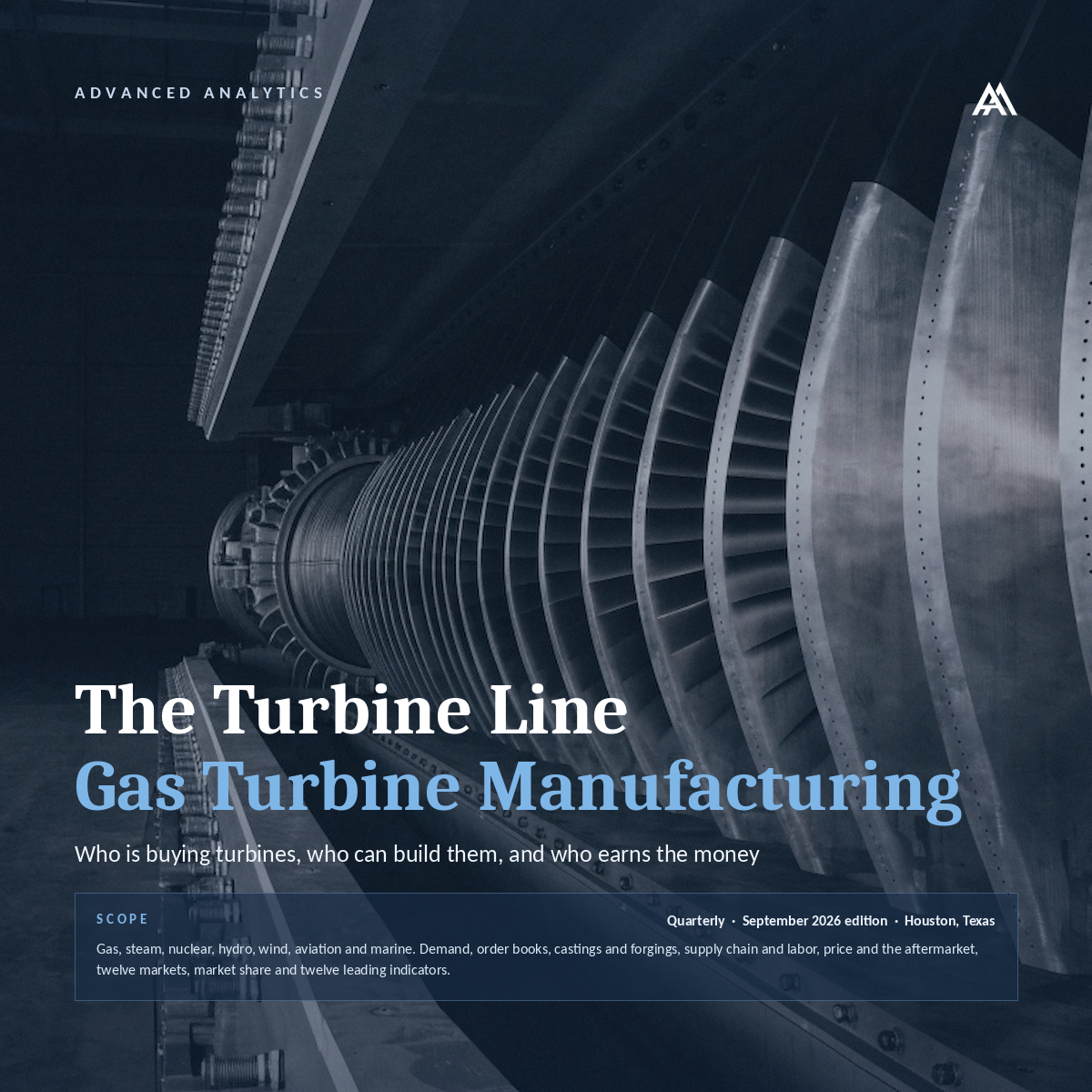 THE TURBINE LINE: Global Gas Turbine Manufacturing Quarterly